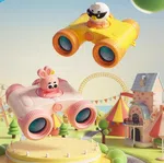 Picocici 2 in 1 Kids Binoculars and Monocular Telescope - Available at AfnoBazar Nepal