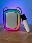 Mini Karaoke Machine Bluetooth Speaker with Wireless Microphone - Available at AfnoBazar Nepal
