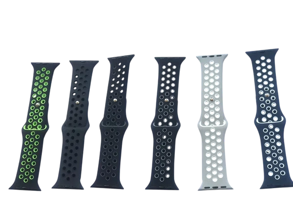 Silicone Hole Watch Band - Available at AfnoBazar Nepal