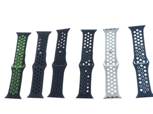 Silicone Hole Watch Band - Available at AfnoBazar Nepal