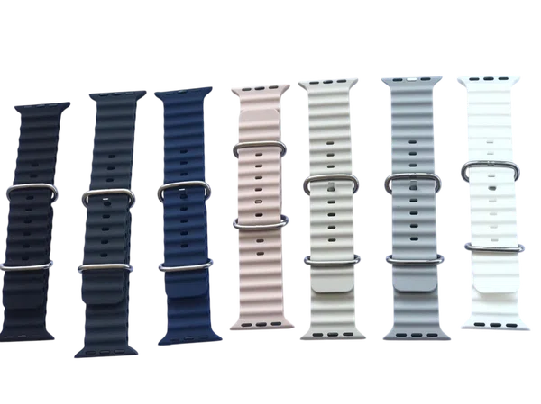 Ocean Ridge Silicone Watch Band - Available at AfnoBazar Nepal