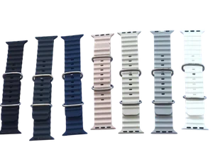Ocean Ridge Silicone Watch Band - Available at AfnoBazar Nepal