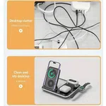 R12 4 in 1 30W Wireless Phone Charger with Ambient Light - Available at AfnoBazar Nepal