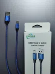 Canvas Micro USB Cable 3.5A Fast Charging - Available at AfnoBazar Nepal