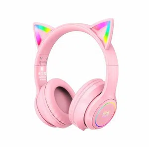 Onikuma B90 RGB Cat Ear Wireless Bluetooth 5.3 Gaming Headset - Available at AfnoBazar Nepal