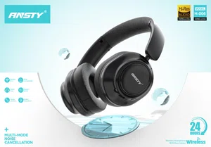 Ansty H-006 Wireless Bluetooth 5.3 Headphone with Deep Bass and Noise Cancellation - Available at AfnoBazar Nepal