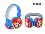 Mario AH806Q Cartoon Wireless Bluetooth Headphones for Kids - Available at AfnoBazar Nepal