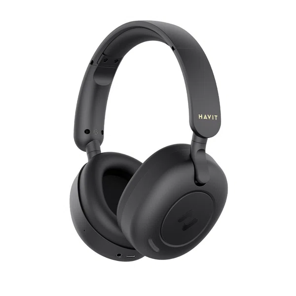 Havit H655BT Pro Noise Cancelling Wireless Bluetooth Headphones - Available at AfnoBazar Nepal
