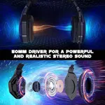 Onikuma K10 Pro Wired Gaming Headset with Noise Cancelling Mic and RGB Light - Available at AfnoBazar Nepal