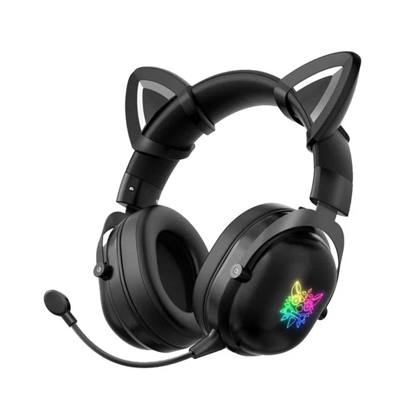 Onikuma B20 Wireless Bluetooth Headphone with RGB Light and Noise Cancelling Mic - Available at AfnoBazar Nepal