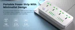 Ansty EXK-05 Power Strip with 4 Outlets, 8 USB and 2 USB-C Ports, 2 Meter - Available at AfnoBazar Nepal