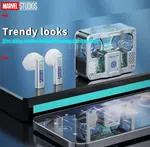 Disney Marvel BTMV29 Iron Man Wireless Bluetooth 5.3 Earbuds, IPX4 - Available at AfnoBazar Nepal