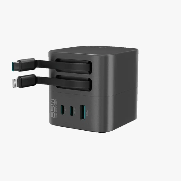 Heatz ZA86 65W GaN 5 in 1 Charger Hub - Available at AfnoBazar Nepal