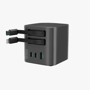 Heatz ZA86 65W GaN 5 in 1 Charger Hub - Available at AfnoBazar Nepal