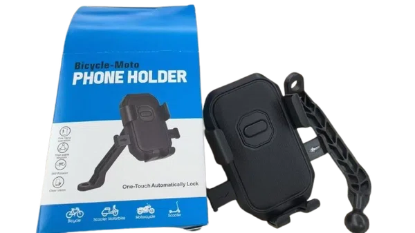 A03 Scooter Phone Holder with One Touch Auto Lock - Available at AfnoBazar Nepal