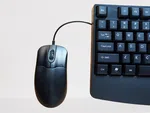 Lapop KM410 Wired Keyboard and Mouse Combo - Available at AfnoBazar Nepal