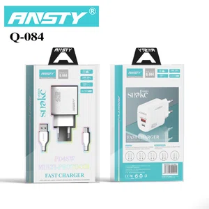Ansty Q-084 Type-C to Lightning Fast Charger - Available at AfnoBazar Nepal
