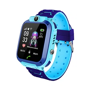 Q12 Kids Smartwatch with SIM Calling, LBS Location Tracker and Camera - Available at AfnoBazar Nepal