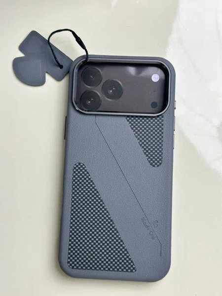 iPhone 17 Pro Max Geometric Panel Case (17-2B) - Available at AfnoBazar Nepal