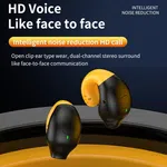 Open-Ear Clip Wireless Bluetooth Earbuds with LED Display - Available at AfnoBazar Nepal