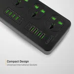 Ansty EXK-06 Power Strip with 4 Outlets, 8 USB and 2 USB-C Ports, 3 Meter - Available at AfnoBazar Nepal