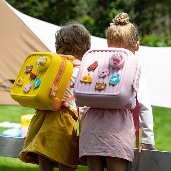 Cartoon EVA Waterproof Kids School Backpack - Available at AfnoBazar Nepal