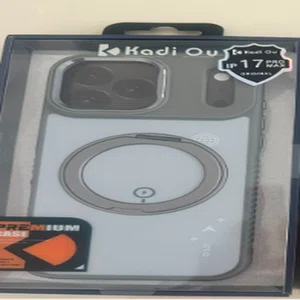 iPhone 17 Pro Max Magnetic Ring Stand Protective Case (17-8) - Available at AfnoBazar Nepal