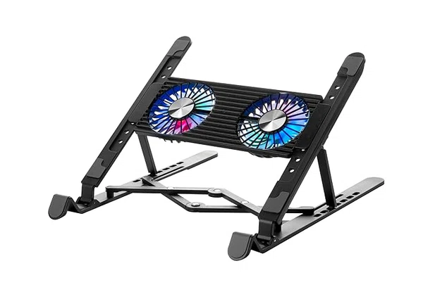 X3 Laptop Stand with Cooling Pad - Available at AfnoBazar Nepal