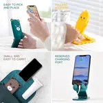 HD-40 Cartoon Character Phone and Tablet Desk Stand - Available at AfnoBazar Nepal