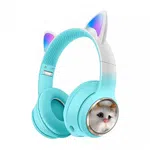 AKZ-09 Cat Ear Wireless Bluetooth Headphones with LED Light - Available at AfnoBazar Nepal