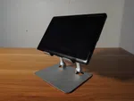 Metal Tablet and Phone Stand, Adjustable - Available at AfnoBazar Nepal