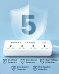 Ansty EXK-05 Power Strip with 4 Outlets, 8 USB and 2 USB-C Ports, 2 Meter - Available at AfnoBazar Nepal