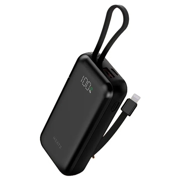 Heatz HP101 Slim 10000mAh 22.5W Fast Charging Power Bank - Available at AfnoBazar Nepal