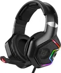 Onikuma K10 Pro Wired Gaming Headset with Noise Cancelling Mic and RGB Light - Available at AfnoBazar Nepal