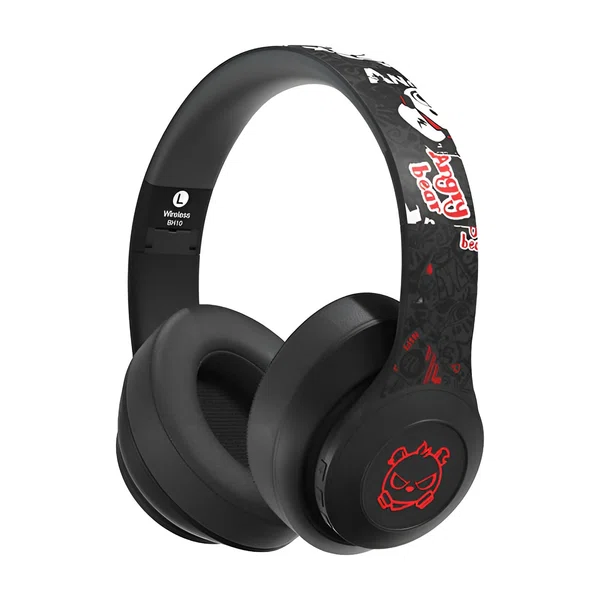 Angry Bear BH10 Bluetooth Wireless Headphone with RGB Light and Deep Bass - Available at AfnoBazar Nepal