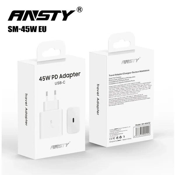 SM-45W-EU 45W Type-C Power Adapter - Available at AfnoBazar Nepal