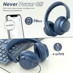 BH20 Bluetooth Wireless Headphones, Up to 15 Hours Playtime - Available at AfnoBazar Nepal