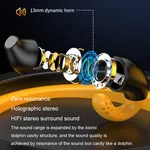 Open-Ear Clip Wireless Bluetooth Earbuds with LED Display - Available at AfnoBazar Nepal