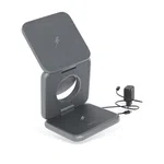 Foldable MagSafe Compatible Wireless Charger Space Grey - Available at AfnoBazar Nepal