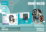 Ansty SW-03 Ultra Smart Watch with Magnetic Charging and Multi Straps - Available at AfnoBazar Nepal