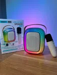 Mini Karaoke Machine Bluetooth Speaker with Wireless Microphone - Available at AfnoBazar Nepal