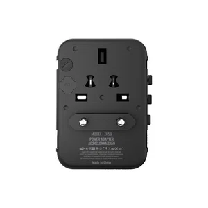 Heatz ZA59 35W GaN III Universal Travel Adapter Charger, 8 Port - Available at AfnoBazar Nepal