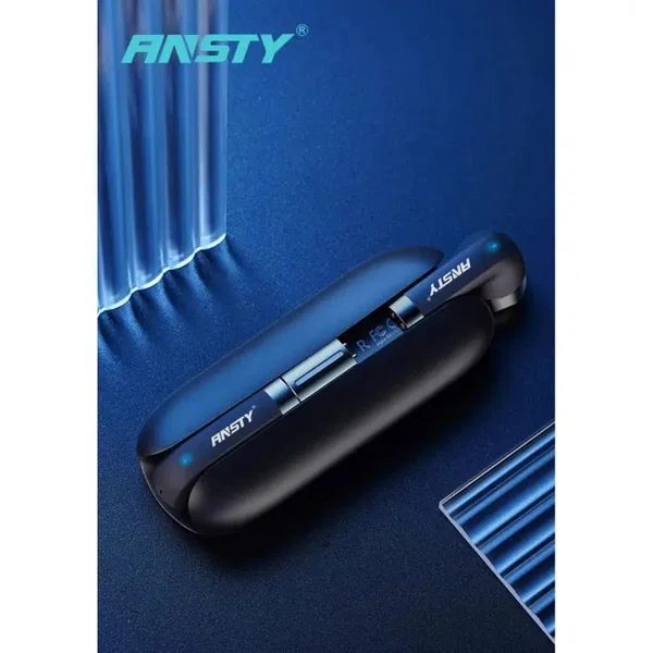 Ansty AST-10 True Wireless Earbuds Bluetooth 5.3 with Wireless Charging - Available at AfnoBazar Nepal