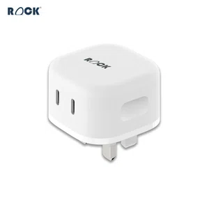 Rock 45W GaN Charger with Dual USB-C Ports, PD 3.0 Fast Charging