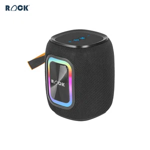Rock Thunder 12W Portable Bluetooth Speaker with RGB Light and FM Radio