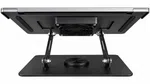 YL-906 Adjustable Laptop Stand with Dual Cooling Fans | Foldable Laptop Holder & Notebook Cooling Stand - Available at AfnoBazar Nepal