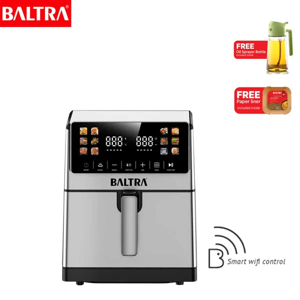 Baltra AeroCrisp Wi-Fi Air Fryer 8 Litre 1800 W (BAF 111)