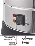 Baltra Gaj Electric Multipurpose Boiler 15 Litre (BC 153) image 3