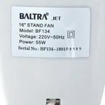 Baltra Jet 16 Inch Oscillating Stand Fan with Timer image 4