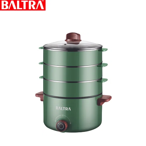 Baltra Dumpling Electric Momo Maker 3 Layer 800 W (BFS 102) - Available at AfnoBazar Nepal